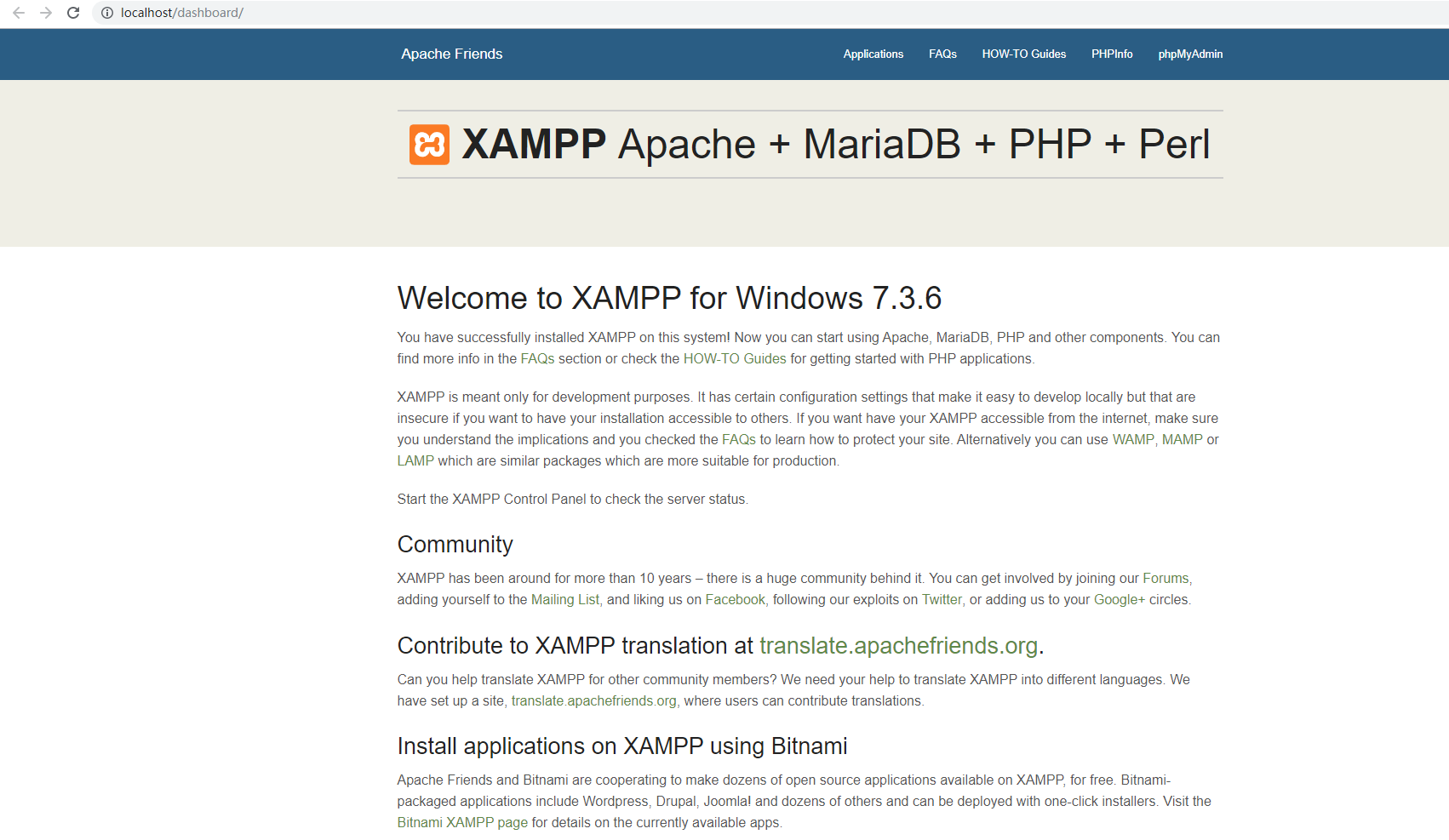 xampp